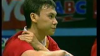 2001 Indonesia Open MD final Tony Gunawan & Halim Haryanto vs. Candra Wijaya & Sigit Budiarto