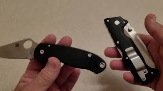 S45VN Para 3 polished edge retention testing and use discussion about how it performs.