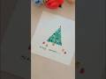 DIY Christmas card idea 🎄🎁@shravuartandcraft #diy #shorts #christmas #painting