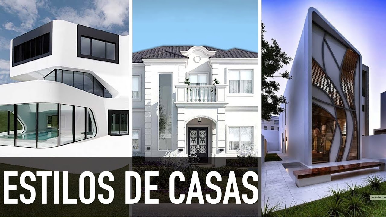 Conoce 5 DISTINTOS estilos de casas ¿Cuál te gusta más? (Parte 2) -  ARTOSKETCH - YouTube