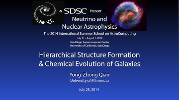 Hierarchical Structure Formation & Chemical Evolution of Galaxies - Yong-Zhong Qian