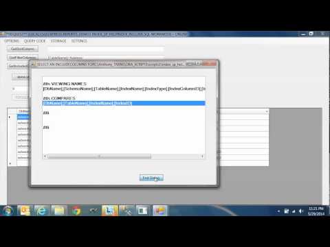 completeSql sp helpindex