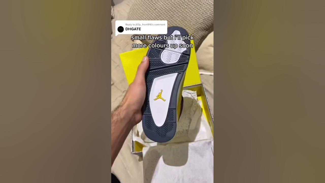 jordan 4s from dhgate actual review｜TikTok Search