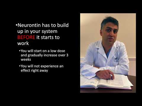Video: Neurontin - Naudojimo Instrukcijos, Apžvalgos, Analogai