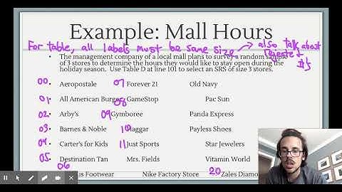 4.1b - Random Sampling Methods