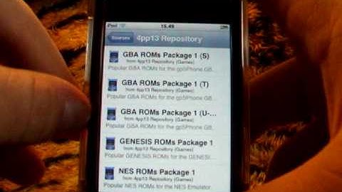 Tutorial: Play GBA on iPod touch/iPhone