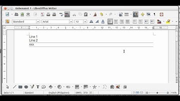 LibreOffice Writer Bug