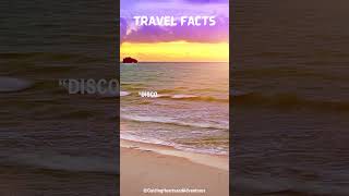 Travel Facts. TravelFactsTravelTipsWanderlustTravelInspirationAdventureFacts