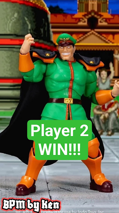JADA TOYS 1/12 M. Bison (Player 2 ver.) #shorts #streetfighter #mbison #actionfigures