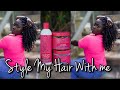 Wash N Go Combo For SOFT , MOISTURIZED, SHINY and DEFINED CURLS! Natural Hairstyle