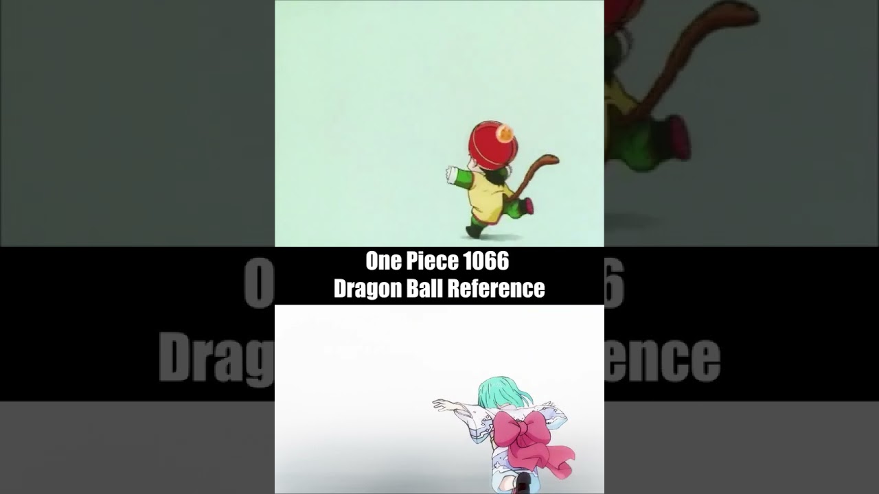 Dragon Ball reference in One Piece's latest episode! : r/dbz