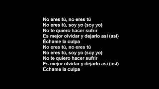 Luis Fonsi, Demi Lovato - Échame La Culpa- Lyrics