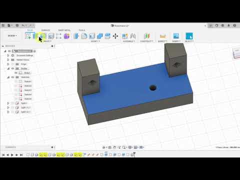 Fusion 360. Создание компонентов робота для 3d печати.