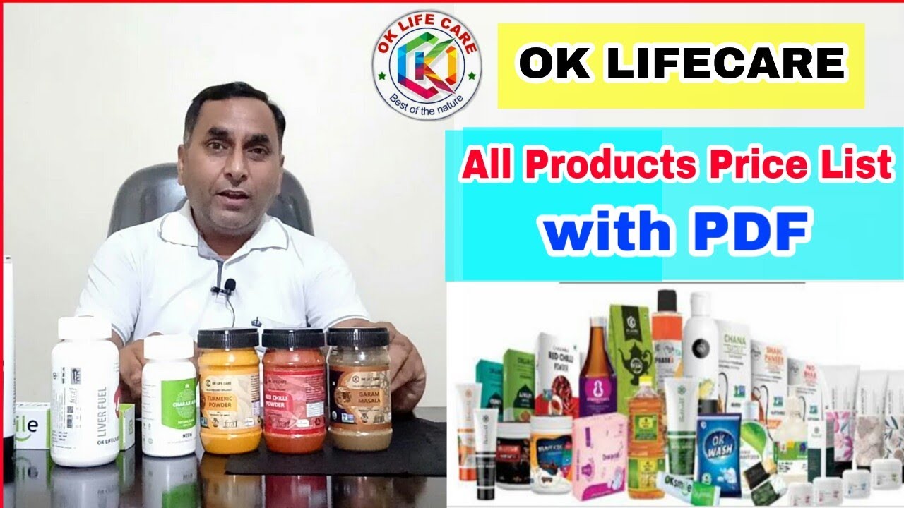 OK LIFE CARE PRODUCTS PRICE LIST OK LIFE CARE YouTube