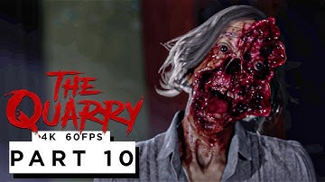 THE QUARRY - CHAPTER 9 - Walkthrough Gameplay Part 10 - (4K 60FPS) - No Commentary