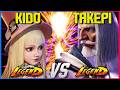 KIDO (Ingrid) vs TAKEPI (JP) – Rank #1 JP in the World! | SF6