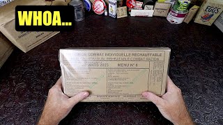 MRE Review 2023 NEW Menu French Military Ration !!! *Chili With DUCK*