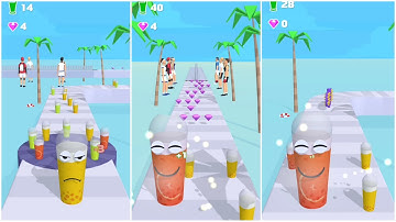 Juice Run 🥤 New Update Gameplay Android Ios (Level 89-90)