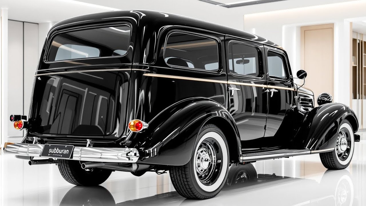 World’s First Family SUV: 1935 Chevy Suburban! - YouTube