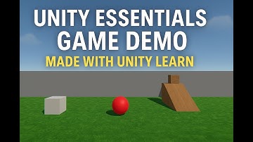 Unity Essentials Game Demo | Made with Unity Learn (Playable in Browser!)