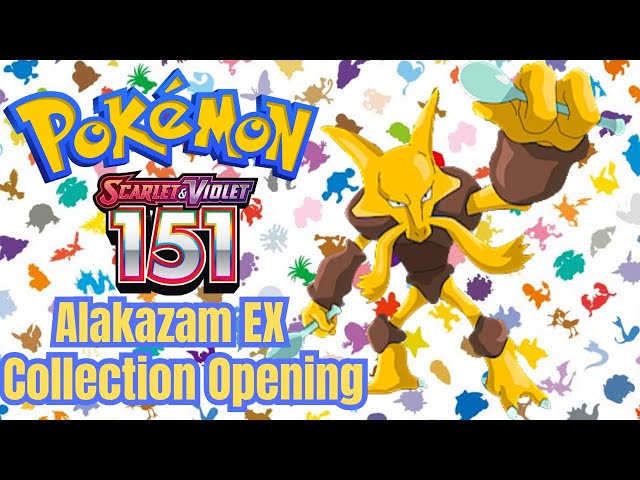 151 English Alakazam Ex Collection