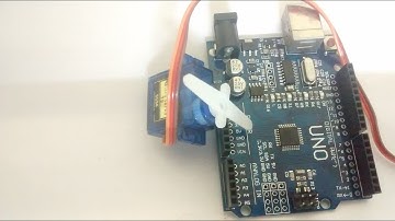 ARDUINO UNO : BASIC SERVO MOTOR CONTROL TUTORIAL
