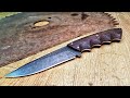 Making a Knife from an old Saw Blade