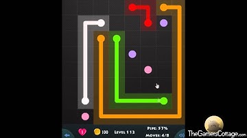 Flow Game Level - 412 [8x8] Mania Connect the Dots