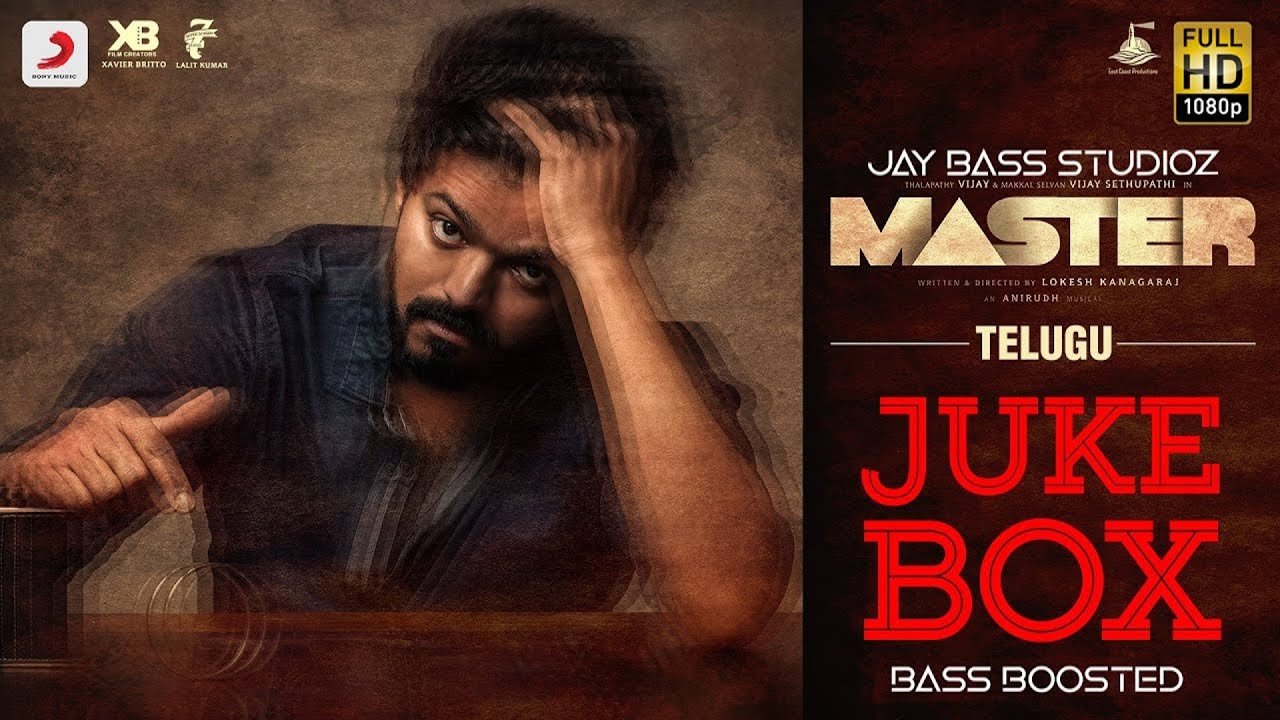 Master - Jukebox (Telugu)  Bass Boosted | Thalapathy Vijay | Anirudh Ravichander | JBS | Jay Studioz
