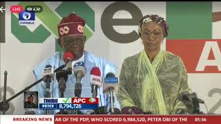 FULL VIDEO: Tinubu Acceptance Speech After Being Declared Winner of 2023 Presidential Election