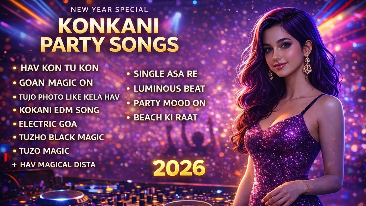 konkani new songs Goan Magic EDM | Konkani Party Songs | Beach Night latest konkani Songs