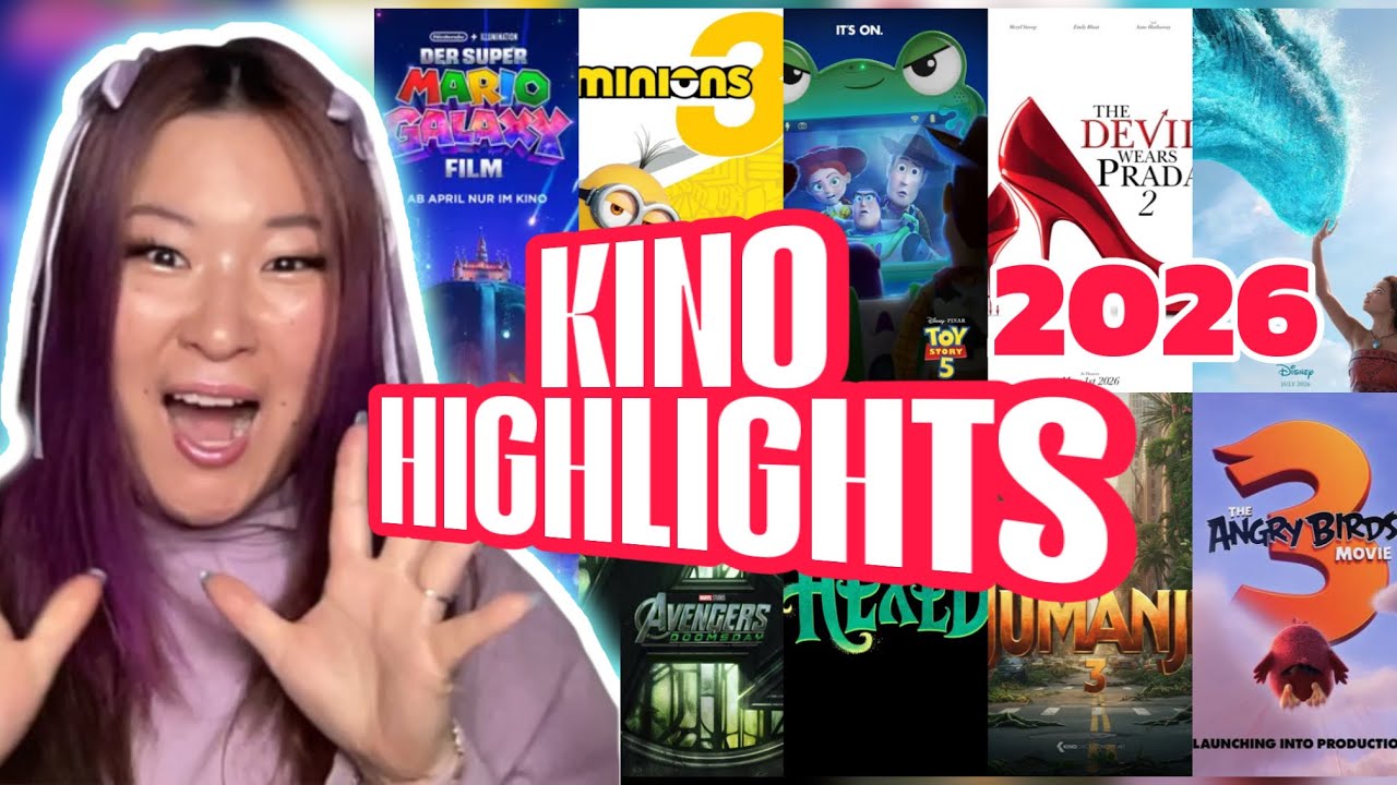DAS KINOJAHR 2026: von DISNEY BIS HORROR und mehr‼️ ALLE HIGHLIGHTS! 