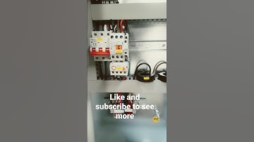 How to wire ABB softstarter with contactor