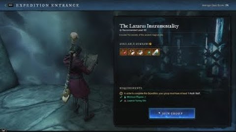 New World Speedrun Lazarus 14:58 (current WR)