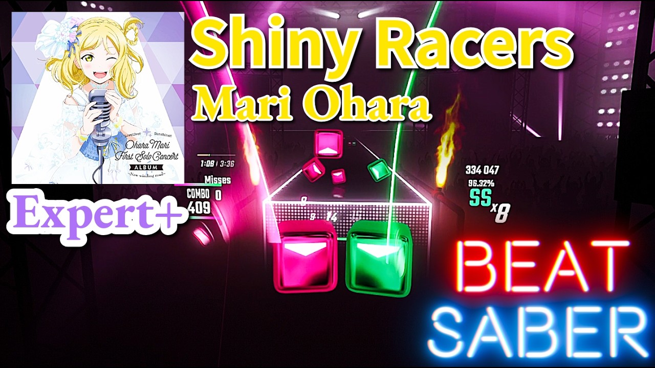 Mari Ohara - Shiny Racers | BeatSaber (FC)