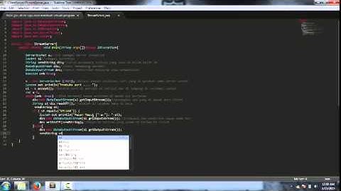 tutorial membuat aplikasi client server dengan socket dalam pemograman bahasa java