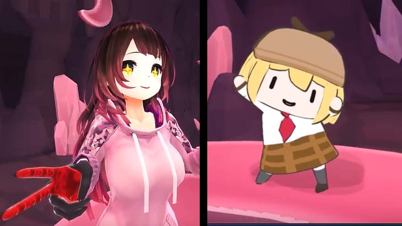 Roboco Does a Backflip While Smol Amelia Shows Off Her Dance Moves 【ENG Sub/Hololive】