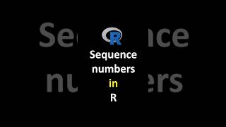 Generating sequence numbers in R #r #sequence #numbers