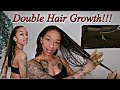 HOW TO DOUBLE HAIR GROWTH WITH MORINGA AND STOP HAIR LOSS!!