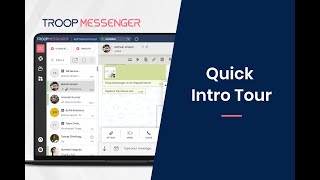 Quick Intro Tour  - Troop Messenger screenshot 2
