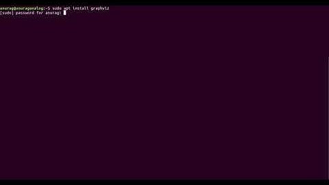 How to install graphviz in linux 18.04
