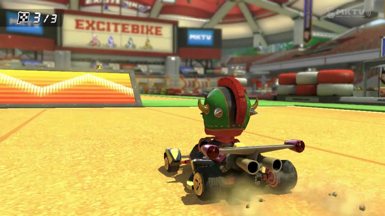 Giving The Bowser Amiibo Racing Suit A Try. - YouTube