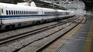 700系B編成「のぞみ」米原駅通過　2009年6月9日