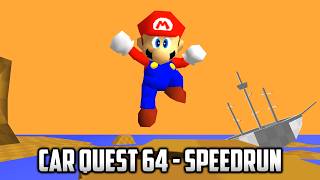 ⭐ Super Mario 64 - Car Quest 64 - Speedrun (TAS) 23:41