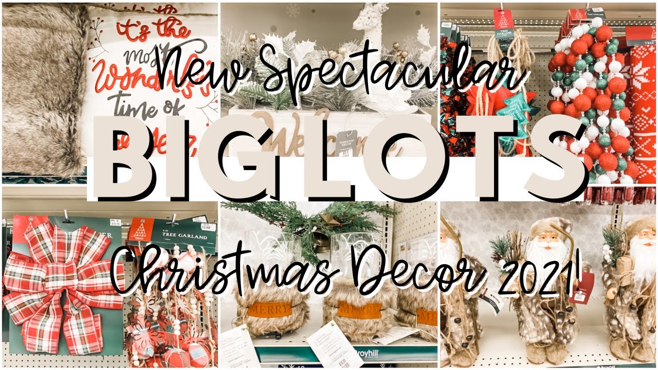 NEW BIG LOTS CHRISTMAS DECOR 2021 BIG LOTS CHRISTMAS DECORATIONS 2021
