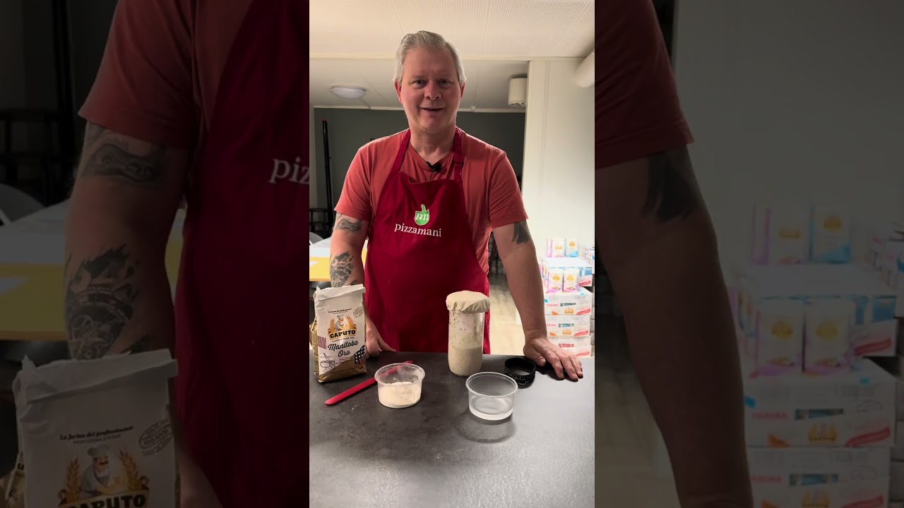 Slik lager du en surdeigstarter