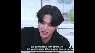 ATEEZ Yeosang Explains How He And Wooyoung Became Best Of Friends 
