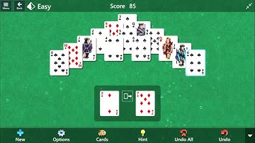 How to play #Pyramid Solitaire card game P1 |#How to play #Solitaire card games |#Windows 10 |#game