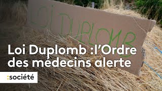 Loi Duplomb : l'Ordre des médecins alerte