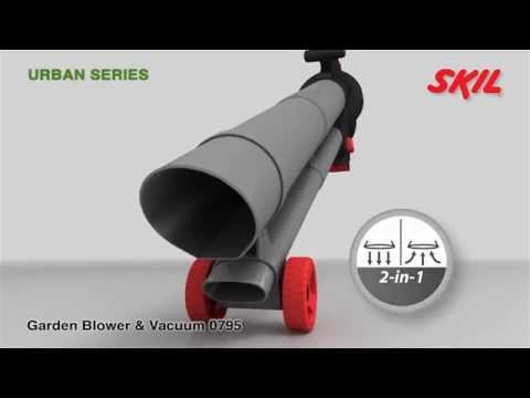 Обзор: Воздуходувка электрическая Skil 0795RA Обзор: Воздуходувка электрическая Skil 0795RA